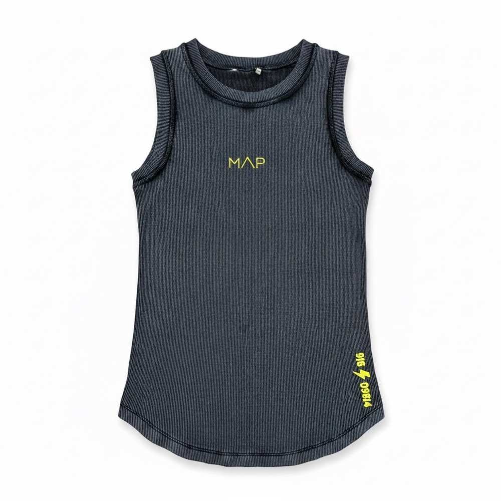 NWT MAP Women's Black Tank Top RAD ENERGY⚡️